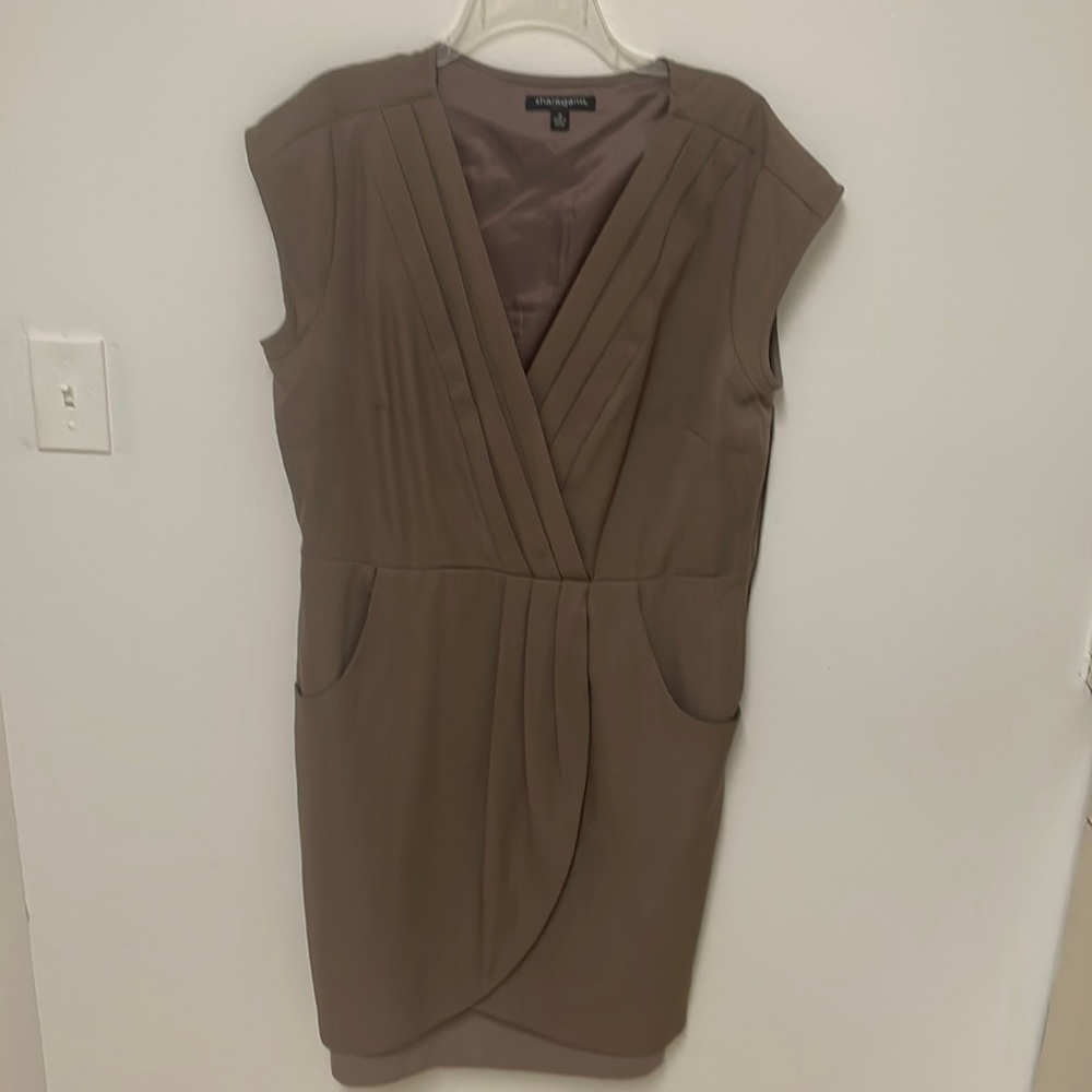 Formal brown pocket Dress. Purchase at Ross.